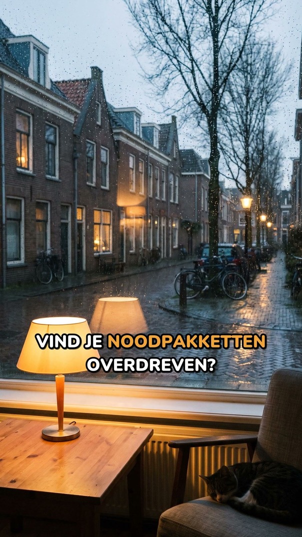 Geen bunker. Wel een radio in de la.