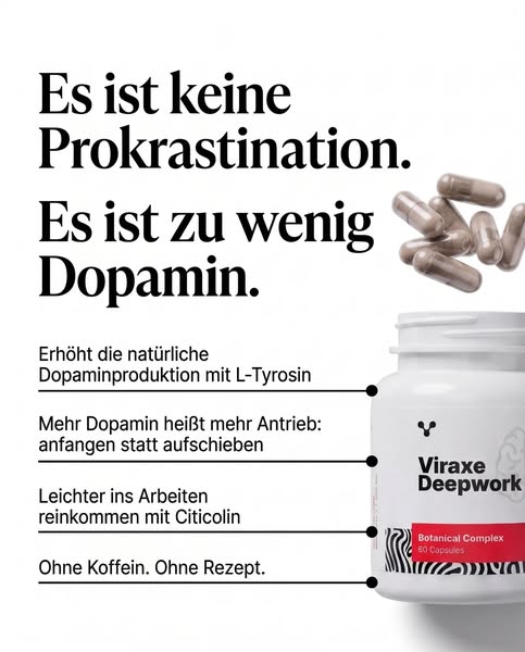 Die Nährstoffe, die Prokrastinierern fehlen