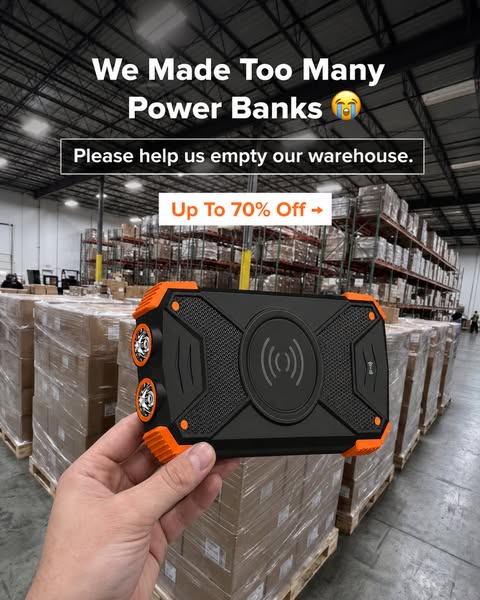 Up to 70% Off Power Banks