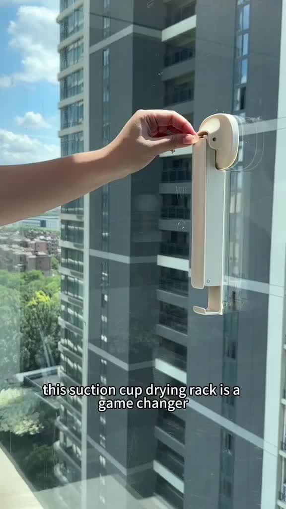 Suction Cup Clothes Hanger Organizer