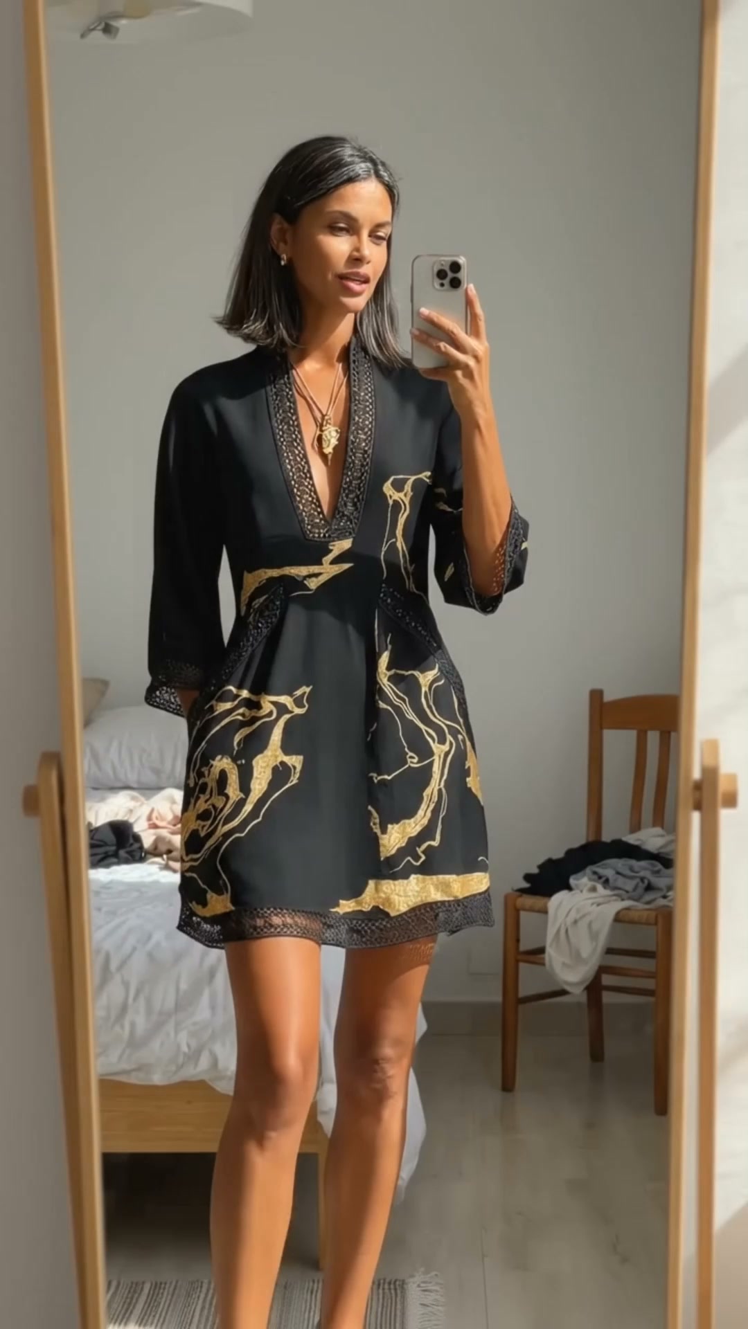 Hay vestidos que te pruebas. Y los que te quedas.