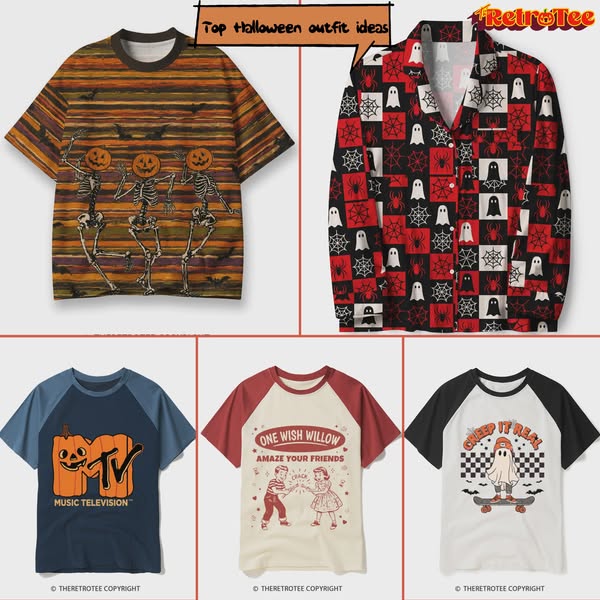 Halloween looks better in vintage.