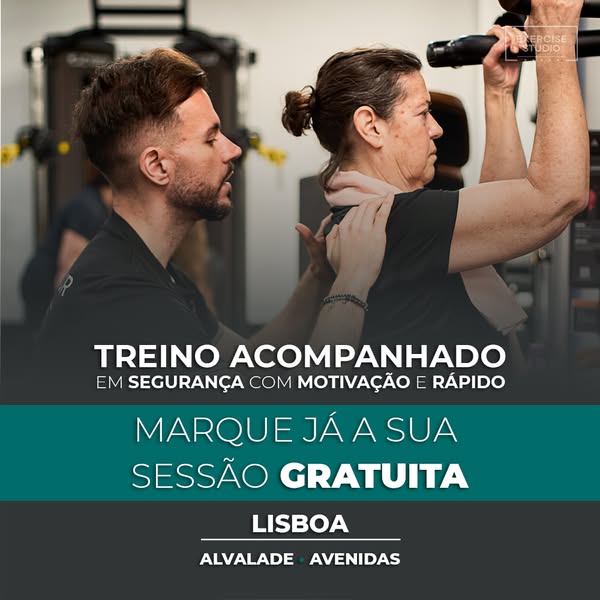 Oferta 1º treino - Adaptado à sua especificidade física, em Segurança e Individual
