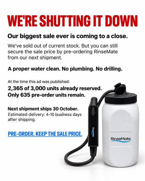 Pre-order. Keep the sale price.