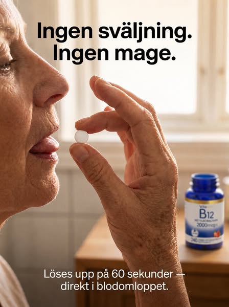 B12 utan att förlita sig på magen
