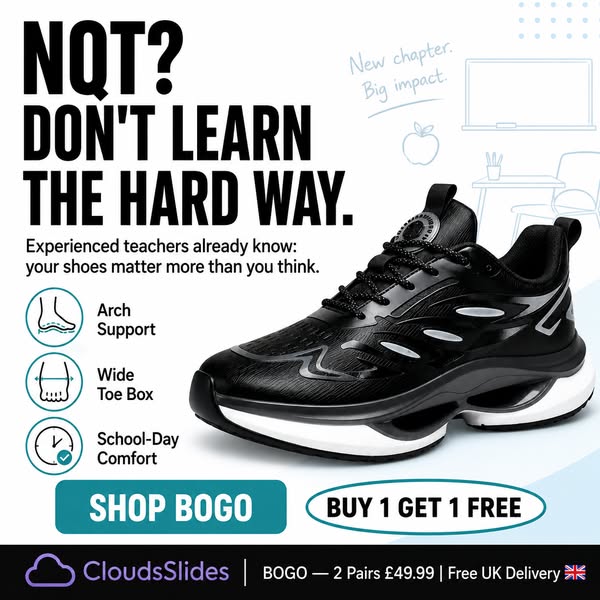 2 Pairs For £49.99 · Built For 12-Hour Shifts