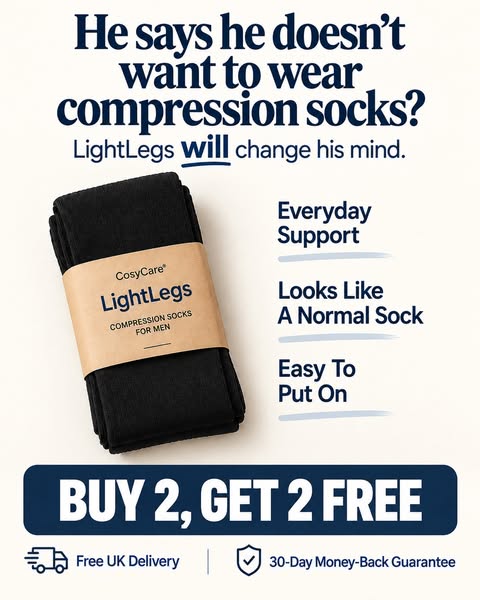 Buy 2, Get 2 Free! LightLeg Compression Socks