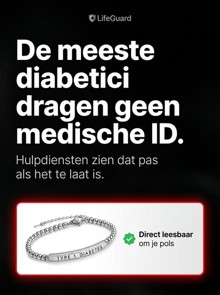 Eindelijk: een medisch ID dat je écht wílt dragen.