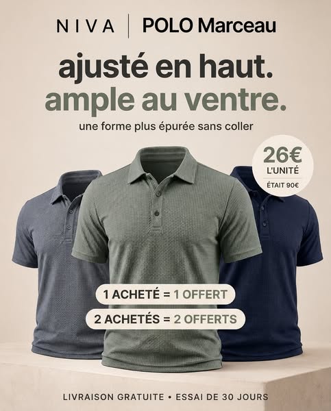 Le Polo Niva, le polo des papas qui n'ont plus une minute à eux !