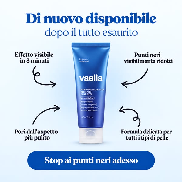 Dì addio ai punti neri