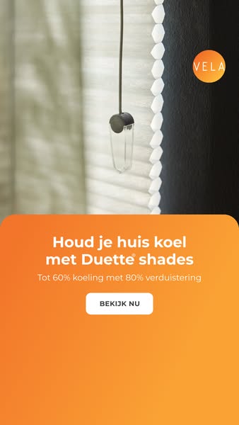 Een koele zomer met Duette® shades