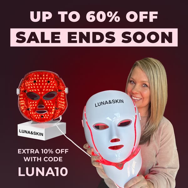 7 LED Colours + Microcurrent for Firm, Lifted Skin