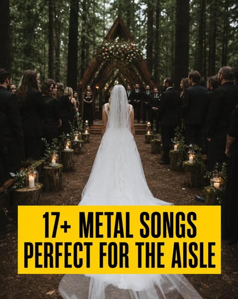 17+ Metal Songs That Are Surprisingly Romantic For Weddings
