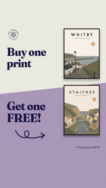 Buy one, get one FREE