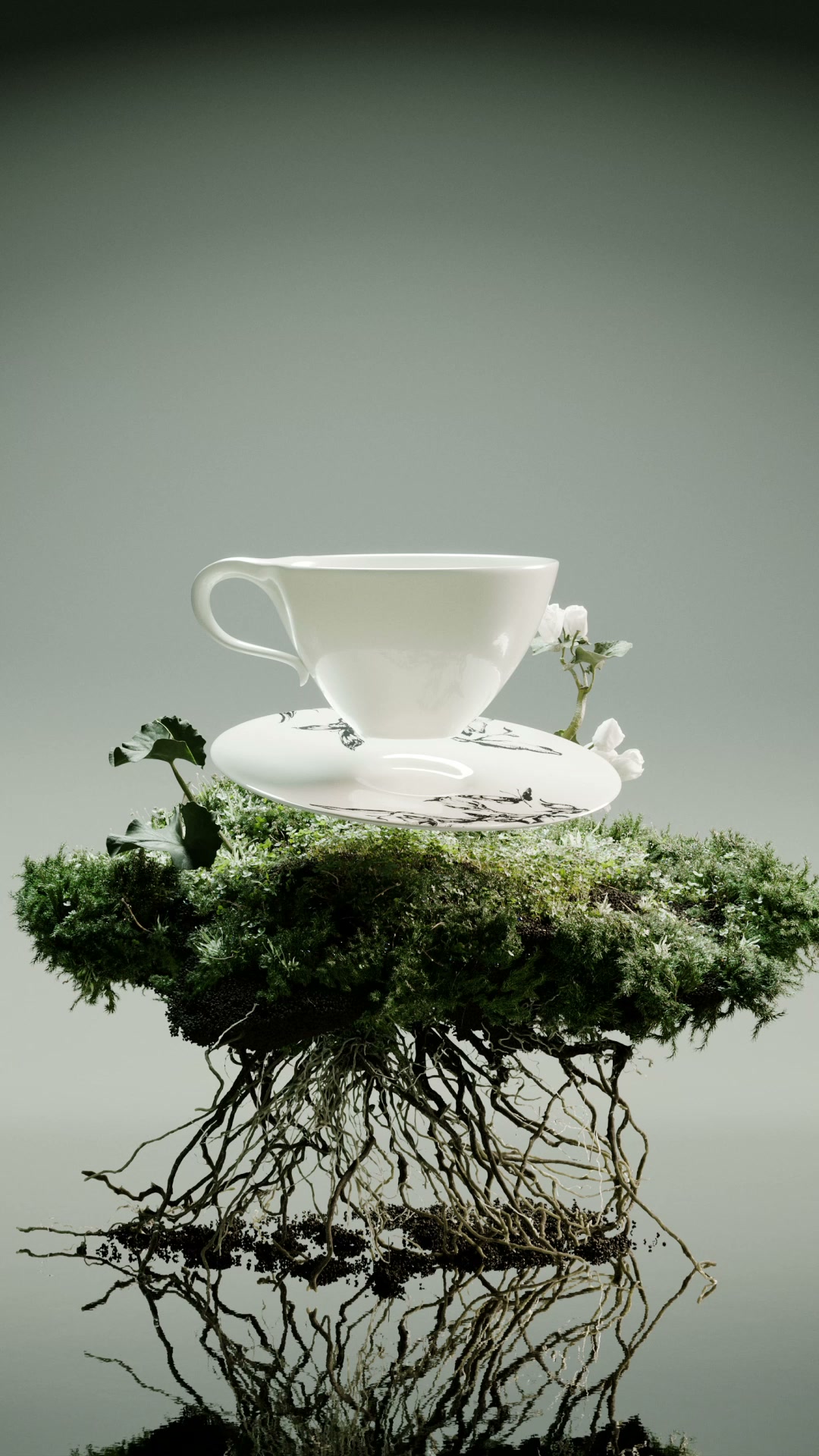 A statement in tableware