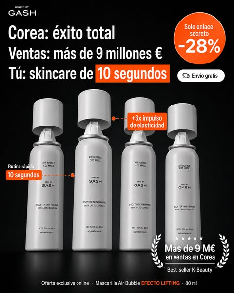 Best-seller en Corea, ahora en España