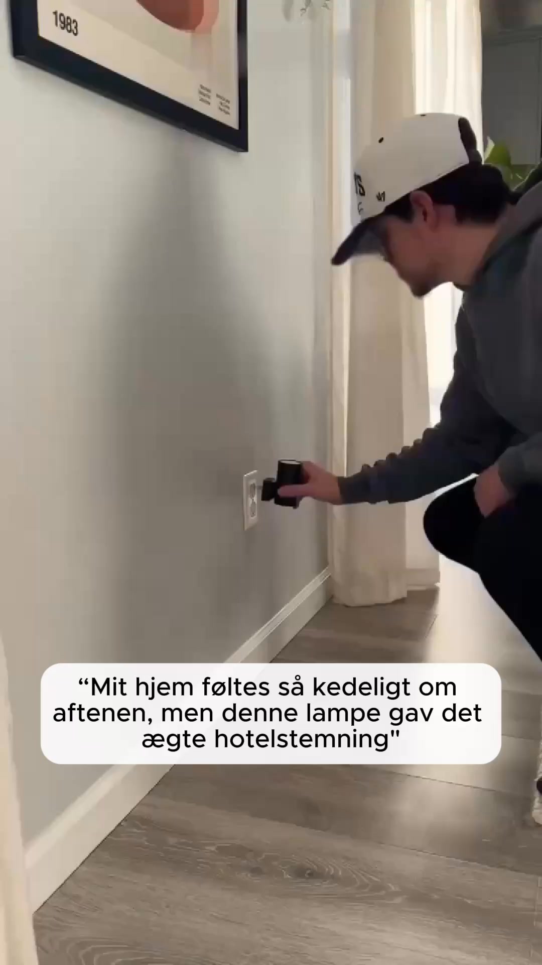 Lampen, der tænder sig selv – hver aften
