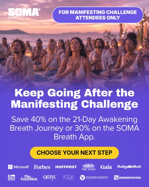 Your Manifesting Challenge Offer: Up to 40% Off