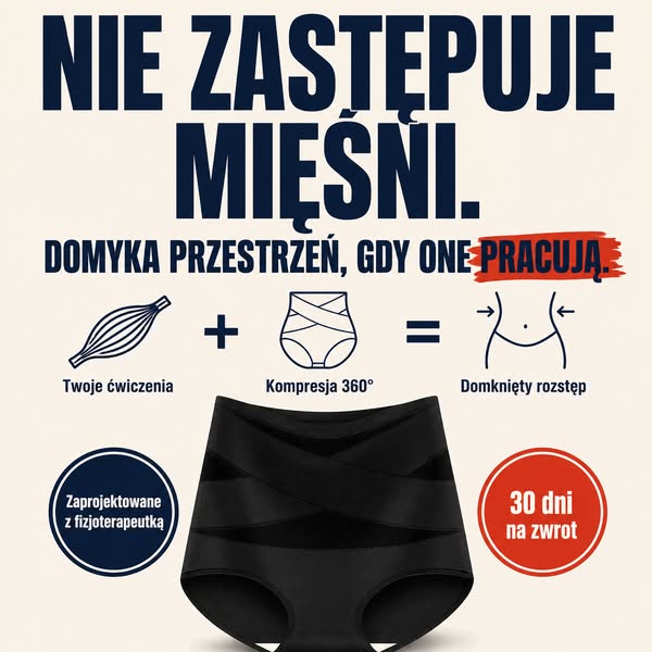 Wsparcie, nie gips. Nosisz, ćwiczysz, żyjesz.
