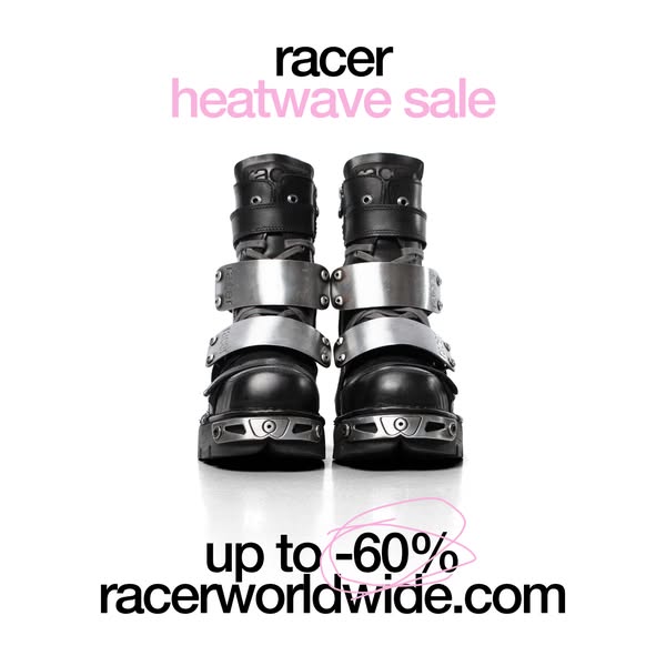 RACER HEATWAVE SALE