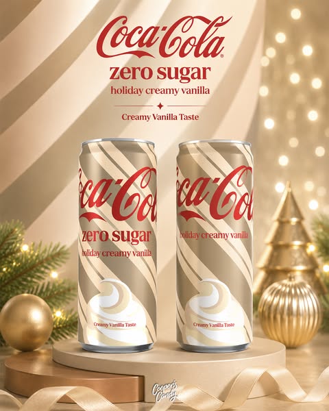 Coca-Cola Holiday Creamy Vanilla