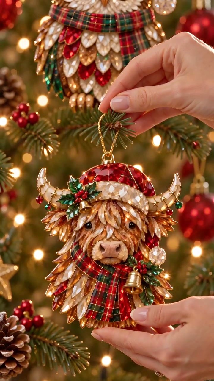 Luxury Crystal Christmas Ornament