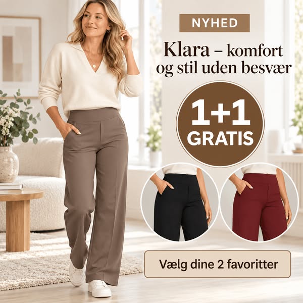 Klara er igen på lager – nu 1+1 GRATIS