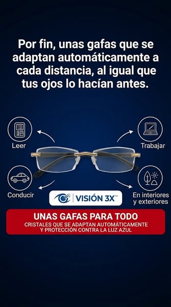 Restaura una visión nítida desde cerca hasta lejos.