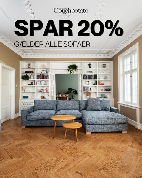 SPAR 20% på din næste flydersofa