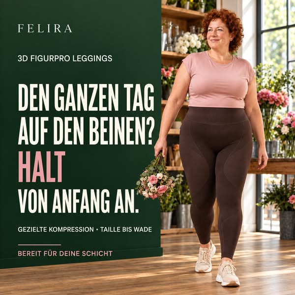 Leggings gegen Cellulite & schwere Beine