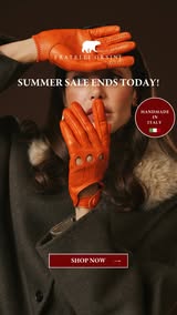 Luxury Italian Gloves | Summer Sale