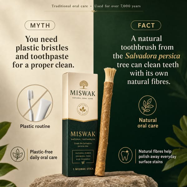 Naturally Brighten Your Smile With Miswak