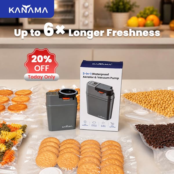 Your Vacuum Sealer Shouldn’t Be Afraid of Water.