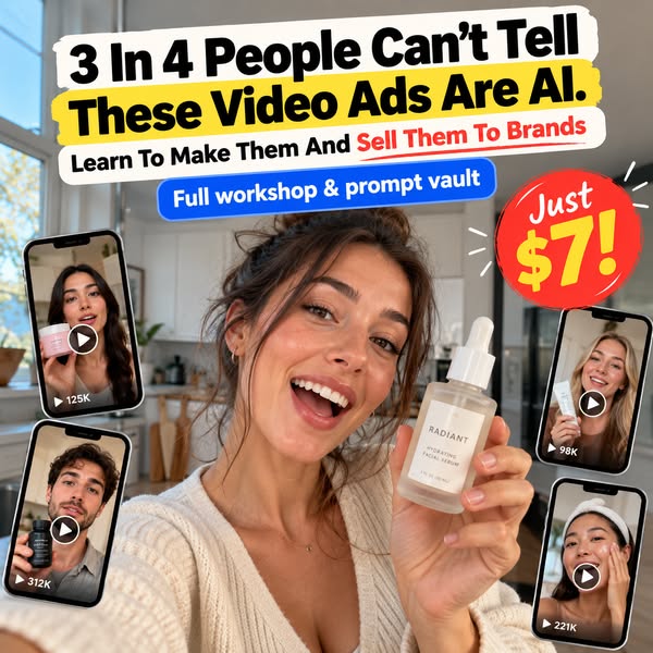 [$27] Create AI UGC Videos