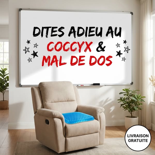 NOUVEAU Soulagement des douleurs au coccyx
