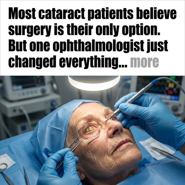 Cataracts aren’t just aging — they’re dissolvable protein clumps