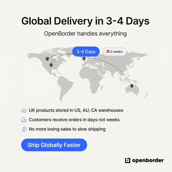 Ship Like a Local, Sell Like a Global Brand