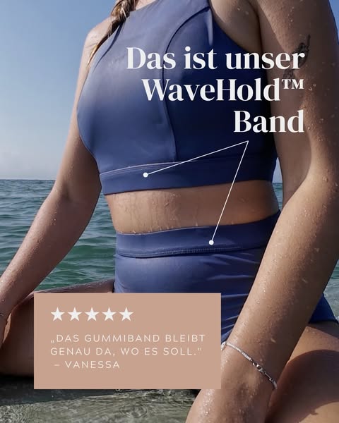 Kein Verrutschen. Nur Surfen.