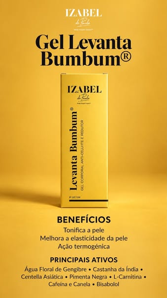 Gel Levanta Bumbum