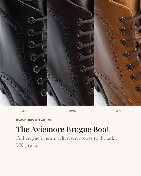 The Aviemore Brogue Boot