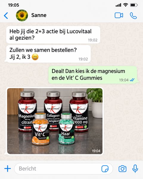 2+3 gratis op heel veel Lucovitaal