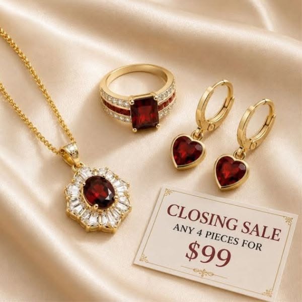 Closing Sale – Any 4 for $99
