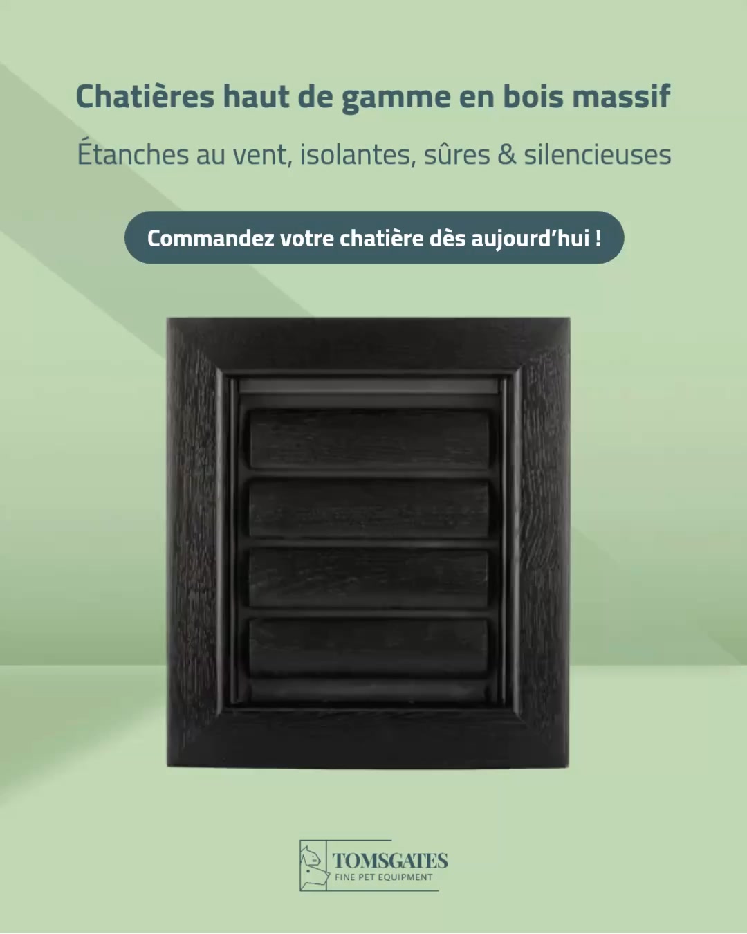 Une magnifique chatière design