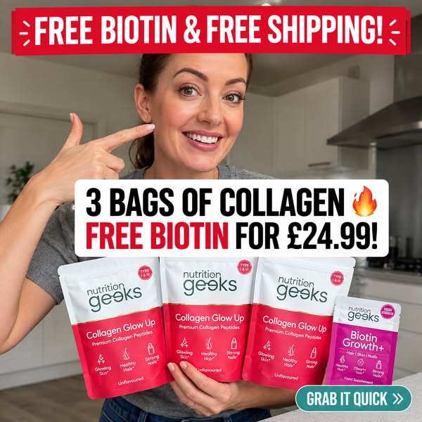 Special Deal: 3 Packs for £24.99 + FREE Biotin Boost
