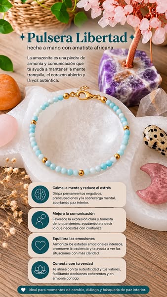 Pulsera Libertad · Elige tu propio camino