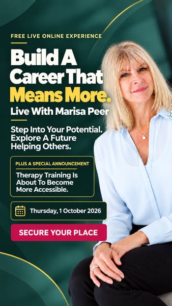 A Free Live Experience With Marisa Peer