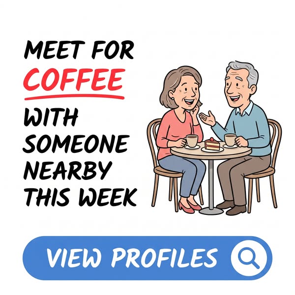 Over 50 and ready to meet someone real?