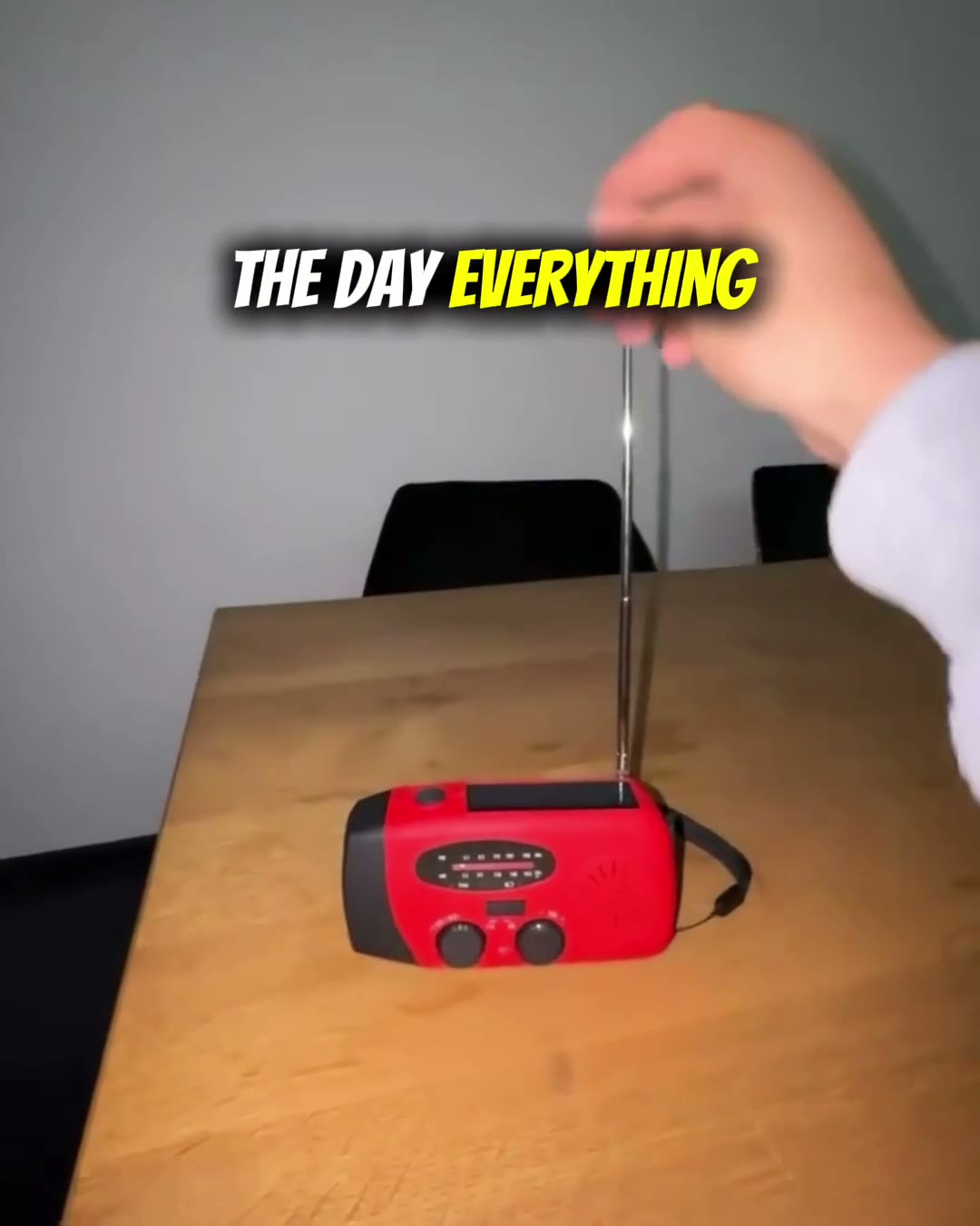 When the lights go out, this is the only thing in your house that still works.
