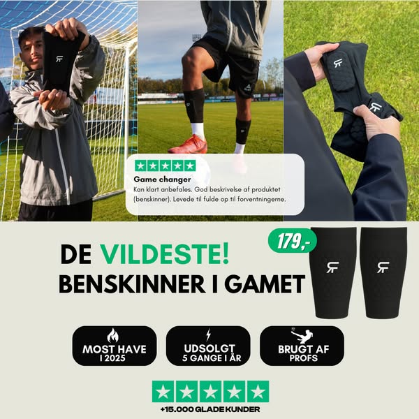 Skift dine benskinner her!