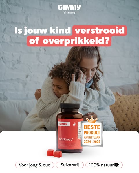 Verstrooid of overprikkeld? GIMMY No Stress